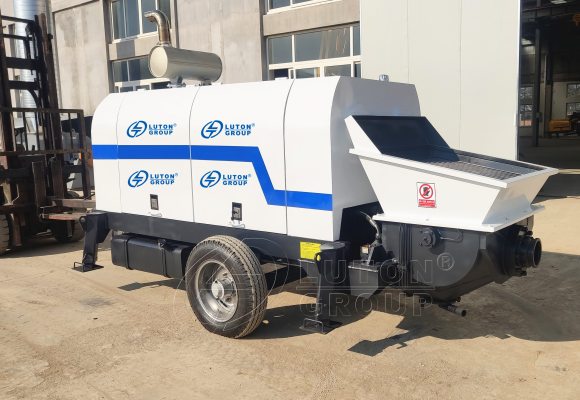 40m3 diesel concrete pump LUTON GROUP