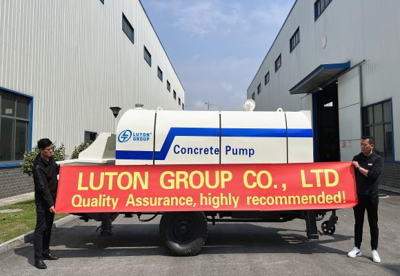 60m3 diesel concrete pump LUTON GROUP