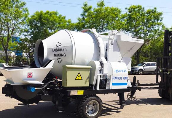 concrete pump exported to other countries