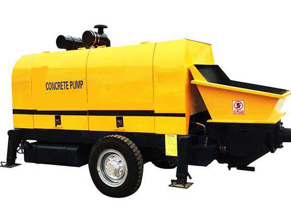 low profile concrete pump