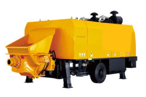 low volume trailer mounted concrete pump for sale