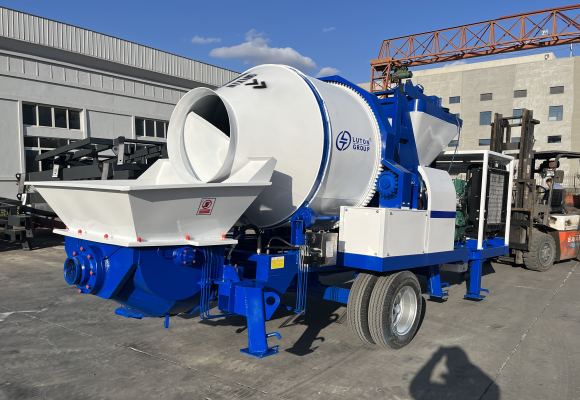 JBS40 diesel concrete mixer pump from LUTON GROUP