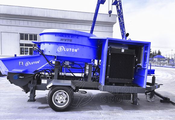 LUTON vertical shaft concrete mixer pump LUTON GROUP