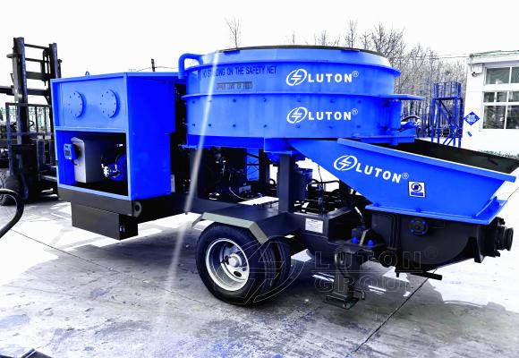 Vertical shaft concrete mixer pump LUTON GROUP