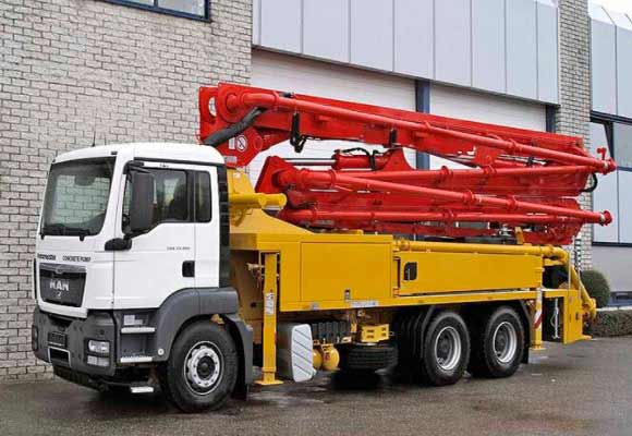 concrete pump truck cost