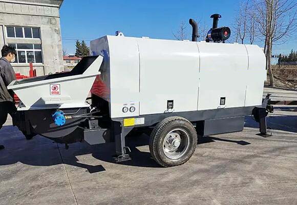 mobile concrete pump price