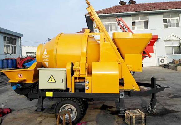 concrete mixer with pump for sale