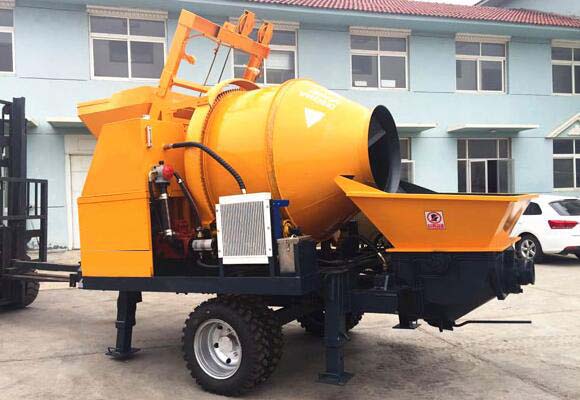 mini concrete pump mixer machine price