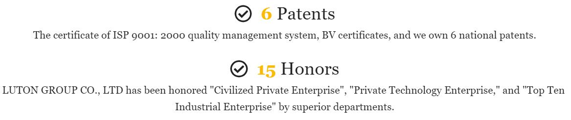 luton honors and patents