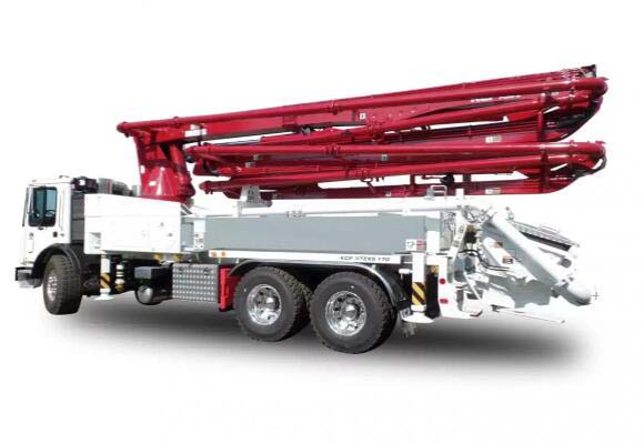 concrete pump truck