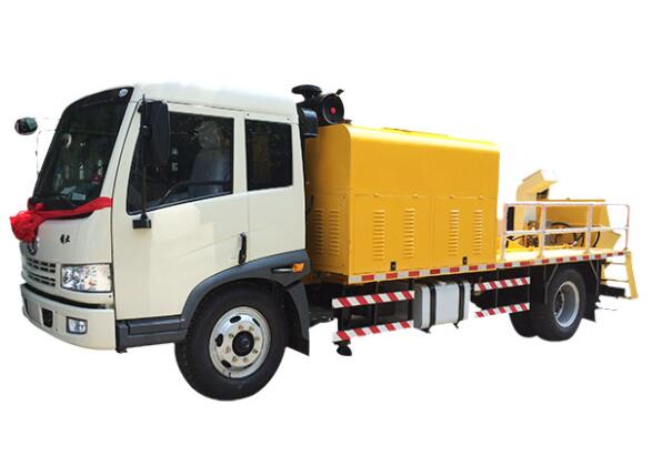 truck mounted concrete line pump