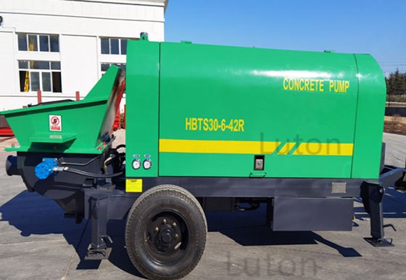 A HBT30 Diesle Concrete Pumping Trailer of LUTON GROUP Is Sold In Indonesia In Mar. 2022.