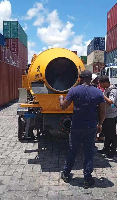 concrete mixer pump JBS40 concrete mixer pump JBS40 from LUTON