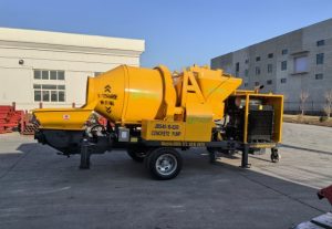 A LUTON JBS40 Concrete Mixer Pump Sold To Guyana