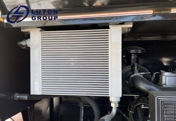 heat radiator of HBTS30 small concrete pump trailer to the UAE