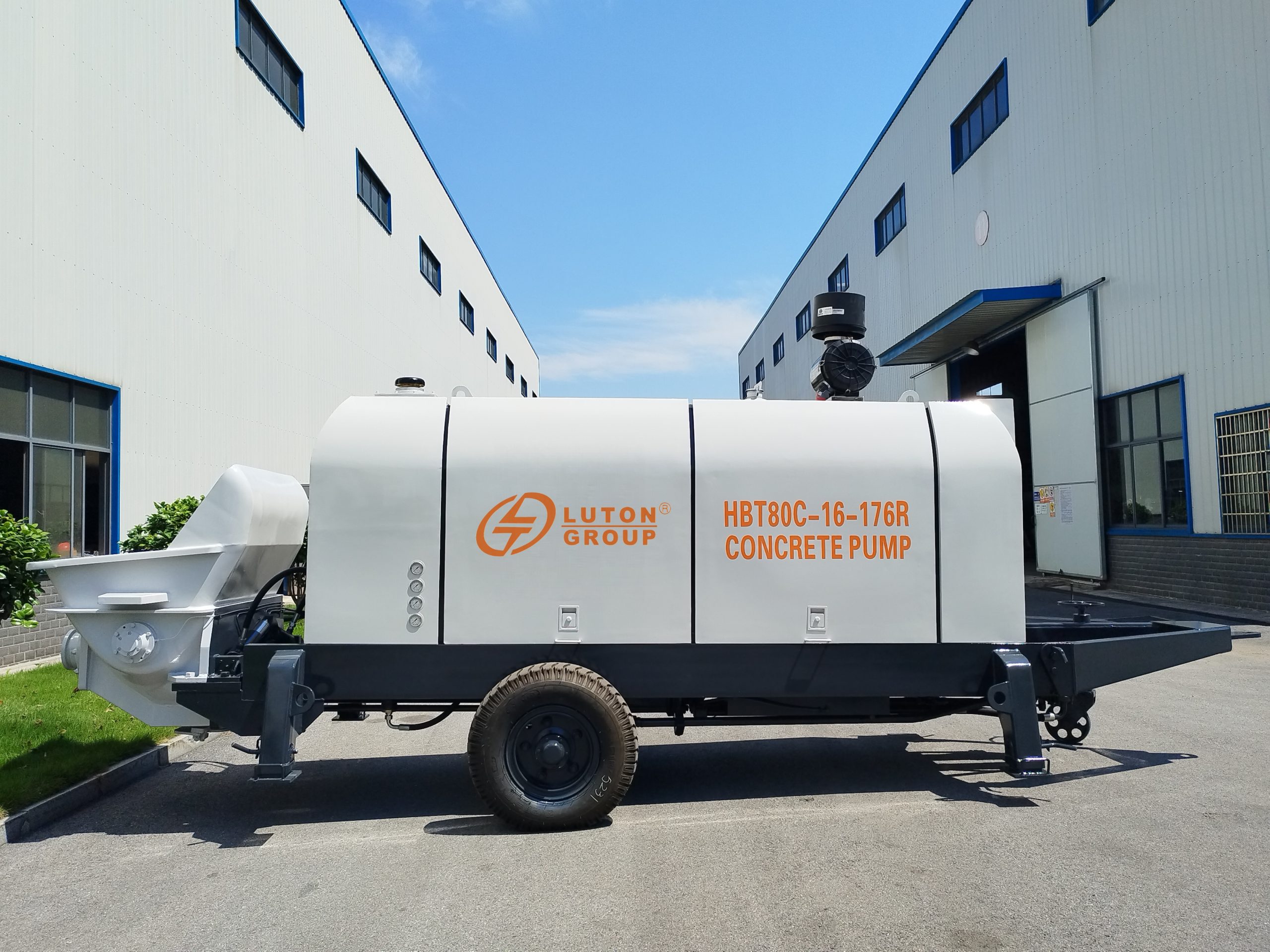 Diesel Concrete Pump To Nigeria