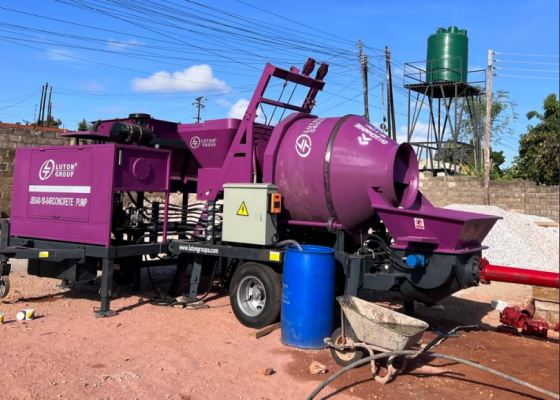 JBS40 TO Kenya small concrete mixer pump JBS40 TO Kenya