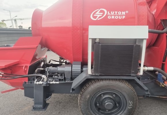 compact structure of JBS30 concrete mixer pump to South Korea compact structure of JBS30 concrete mixer pump to South Korea