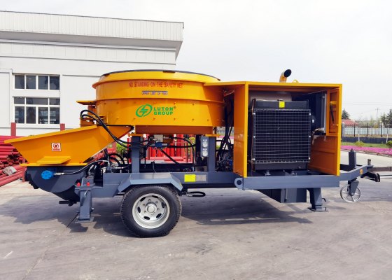 LUTON PUMP with Planetary Mixer in the Philippines