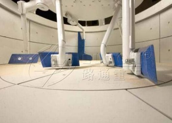 pan type mixer in concrete batching plant