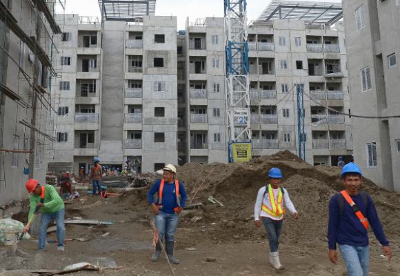 construction site in the Philippines