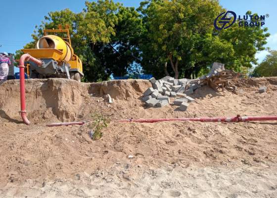 LUTON GROUP concrete mixer pump In Kenya LUTON
